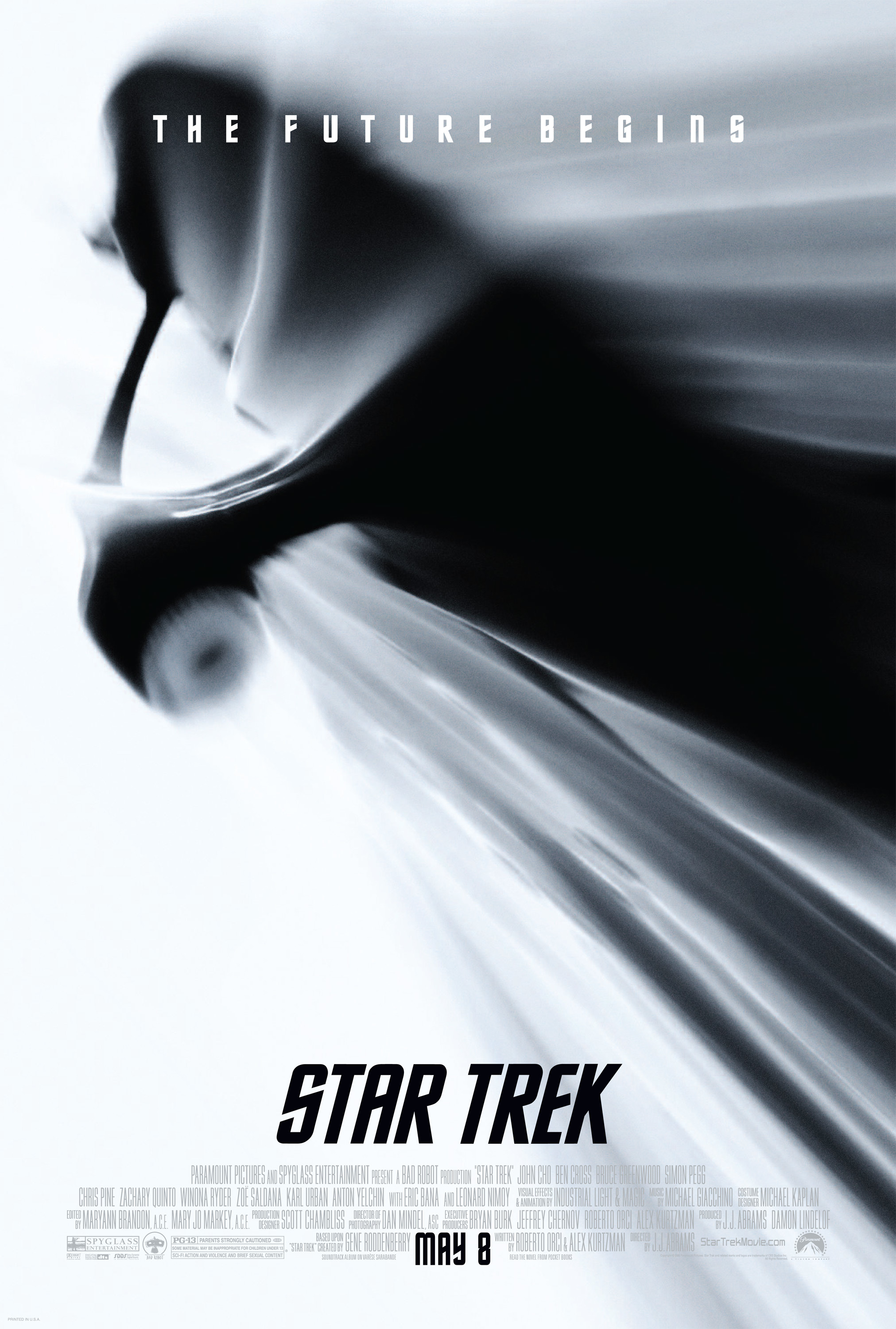 Mega Sized Movie Poster Image for Star Trek (#19 of 20)