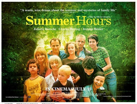 Αποτέλεσμα εικόνας για Summer Hours movie