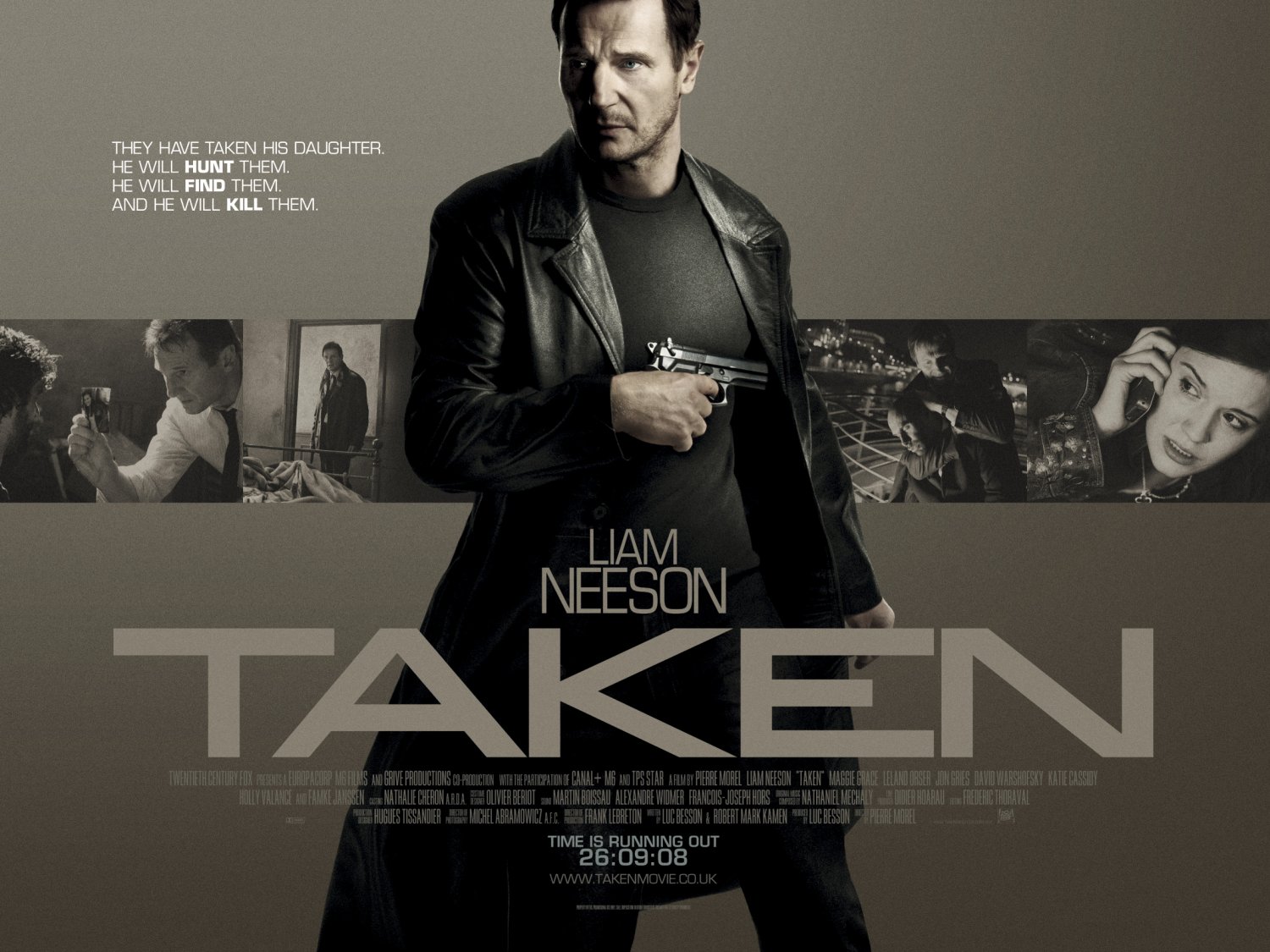 Extra Large Movie Poster Image for Taken (#4 of 6)