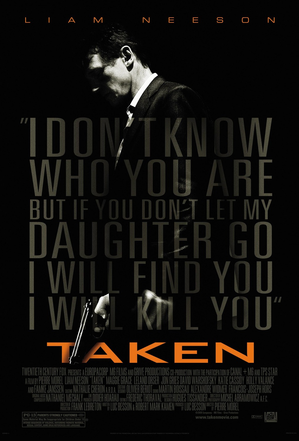 Extra Large Movie Poster Image for Taken (#5 of 6)