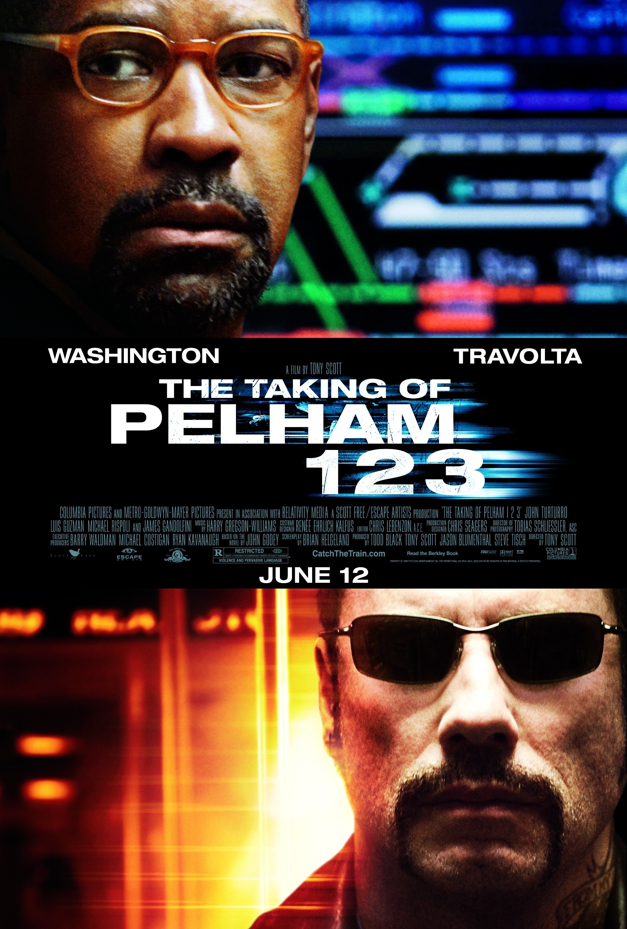Mega Sized Movie Poster Image for The Taking of Pelham 123 (#4 of 7)