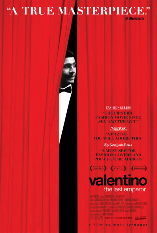 Valentino: The Last Emperor Movie Poster