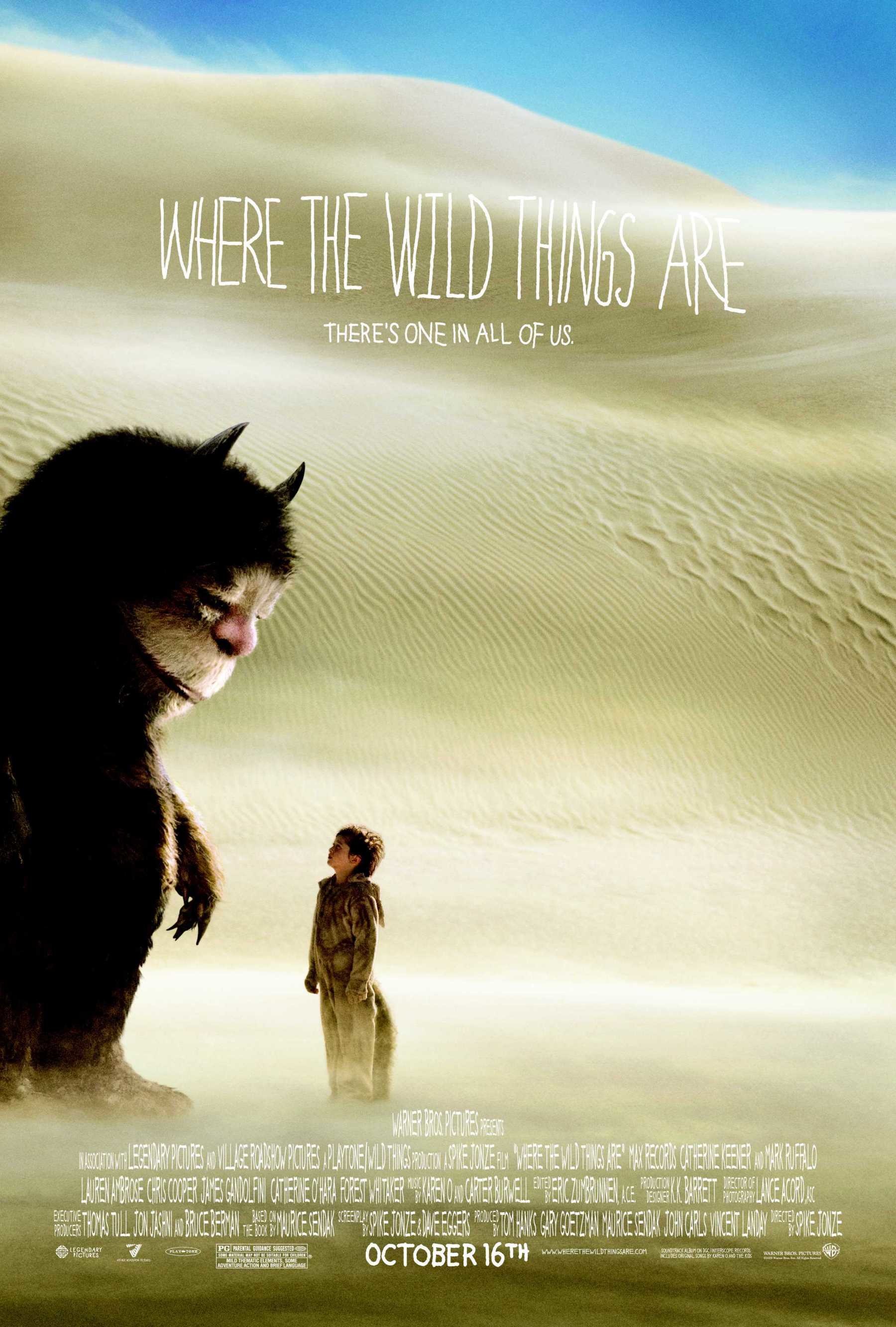 Mega Sized Movie Poster Image for Where the Wild Things Are (#3 of 12)