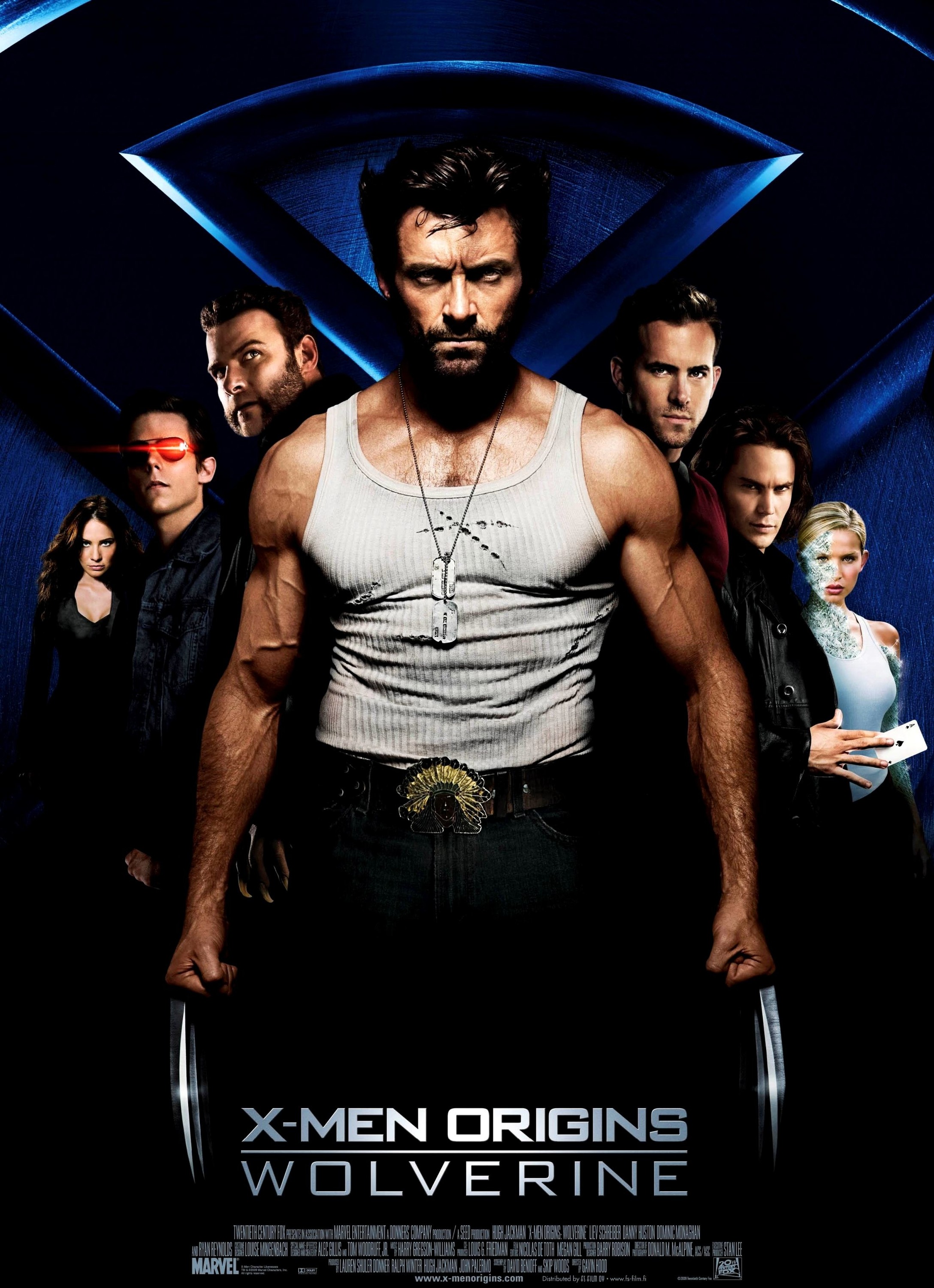 Mega Sized Movie Poster Image for X-Men Origins: Wolverine (#3 of 7)