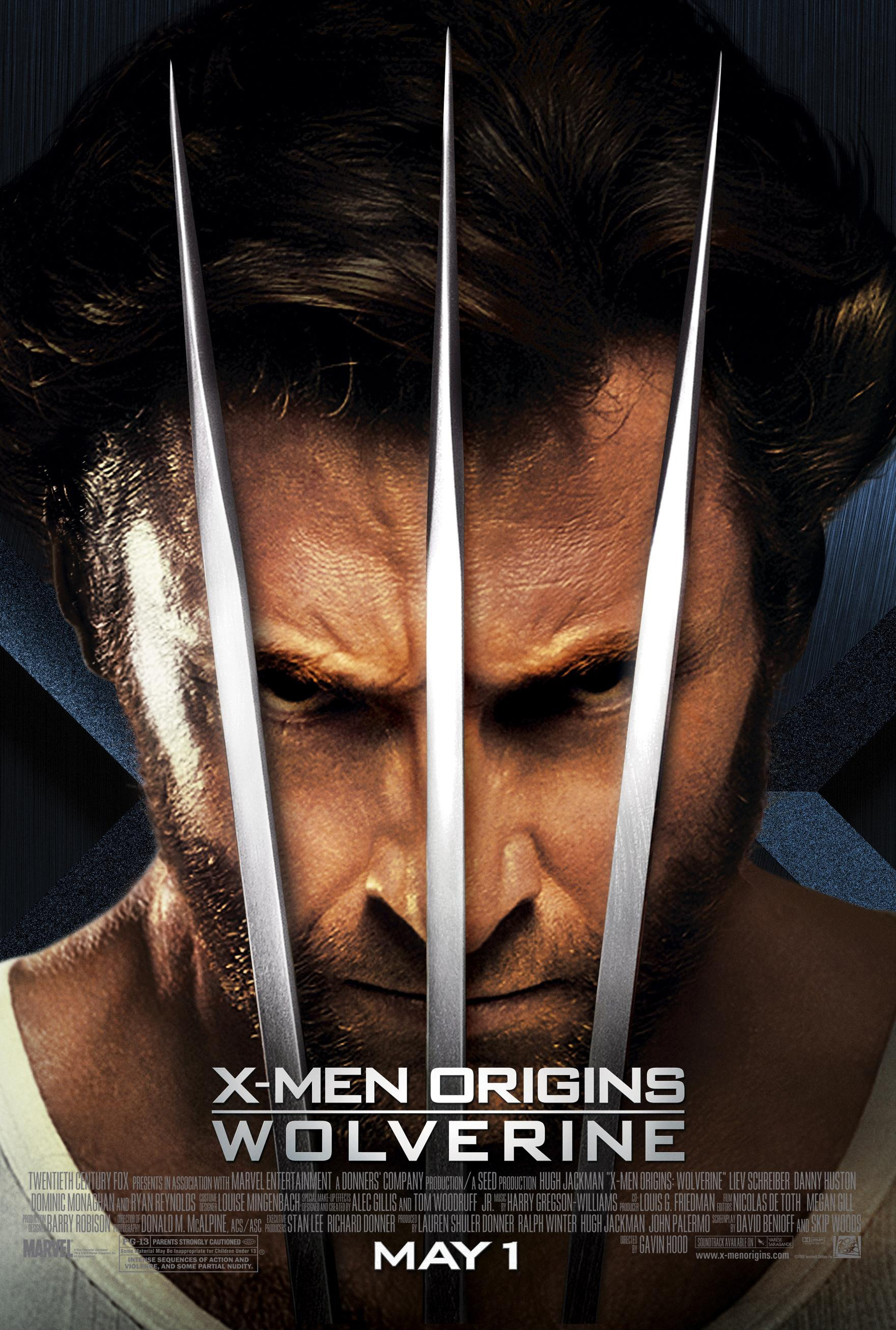 Mega Sized Movie Poster Image for X-Men Origins: Wolverine (#6 of 7)