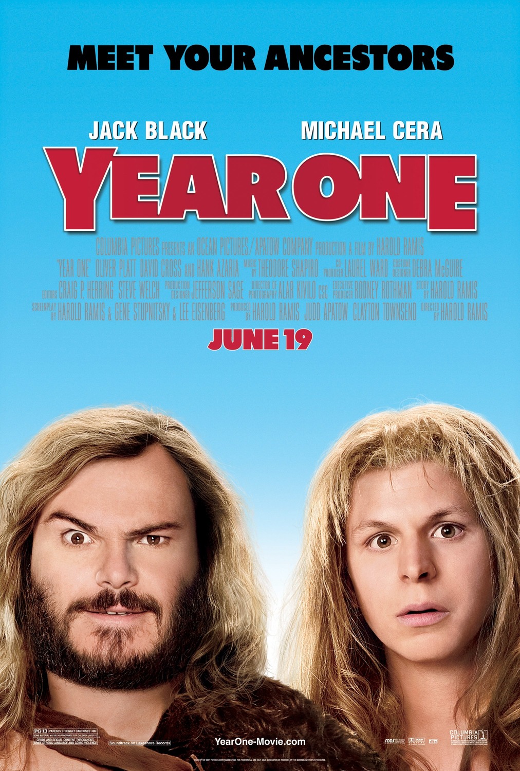 Extra Large Movie Poster Image for Year One (#2 of 2)