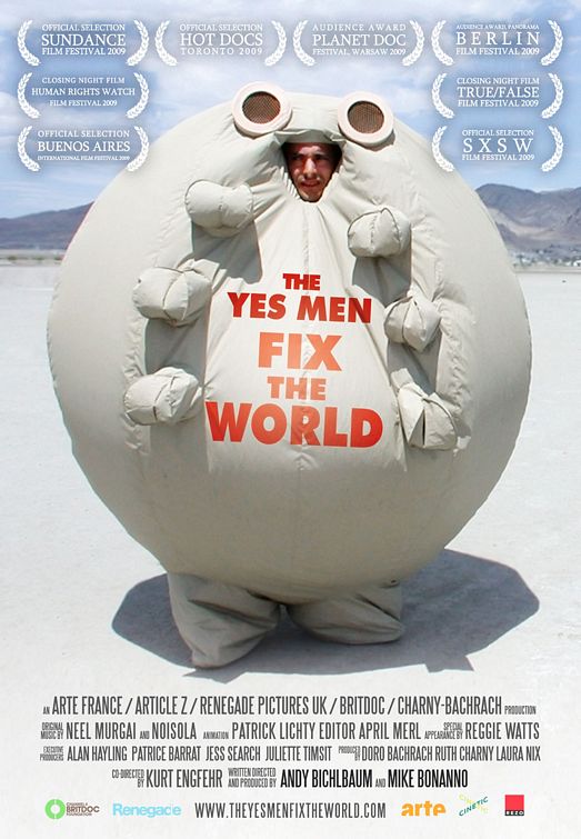 The Yes Men Fix the World Movie Poster