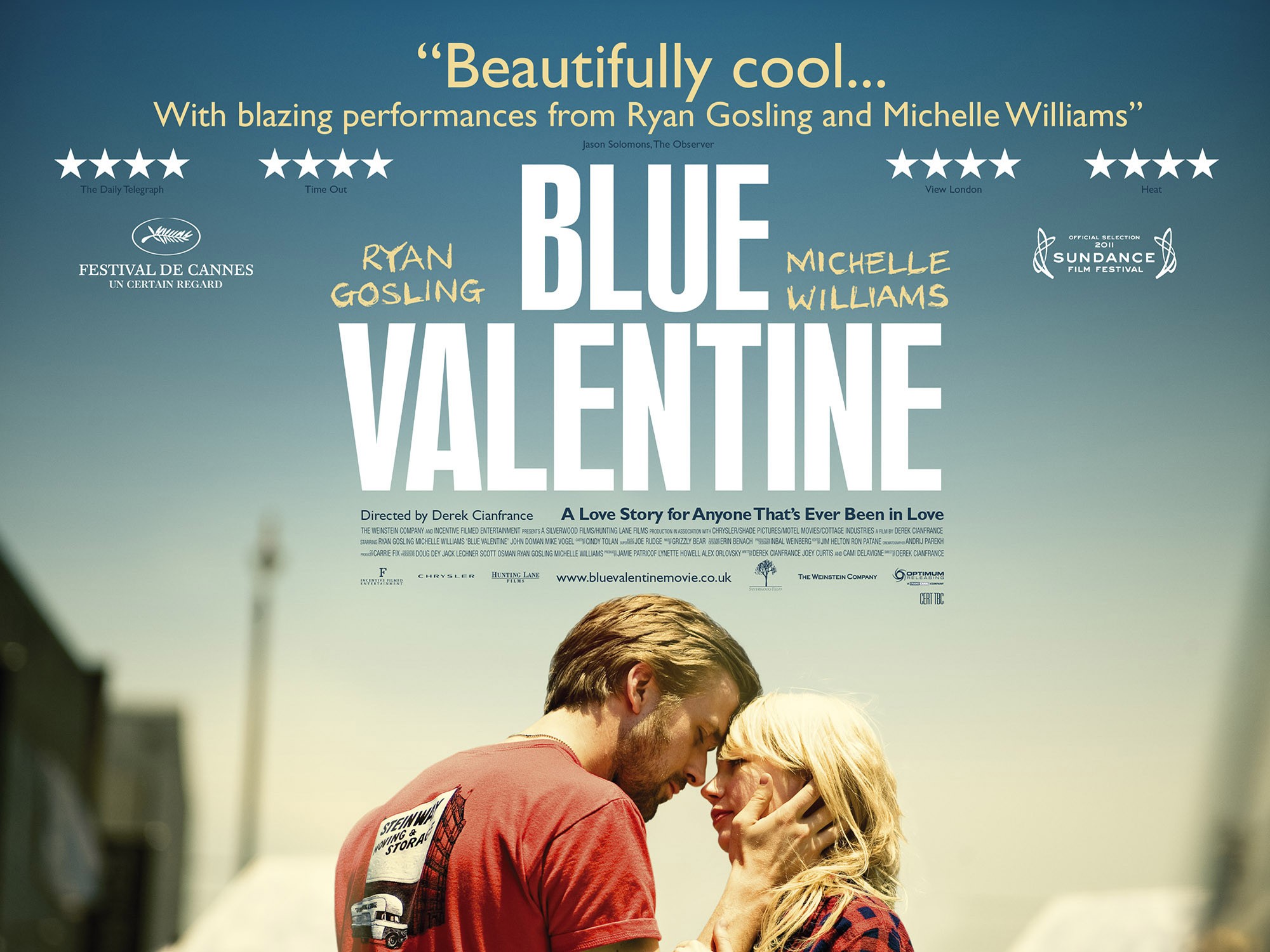 Mega Sized Movie Poster Image for Blue Valentine (#8 of 8)