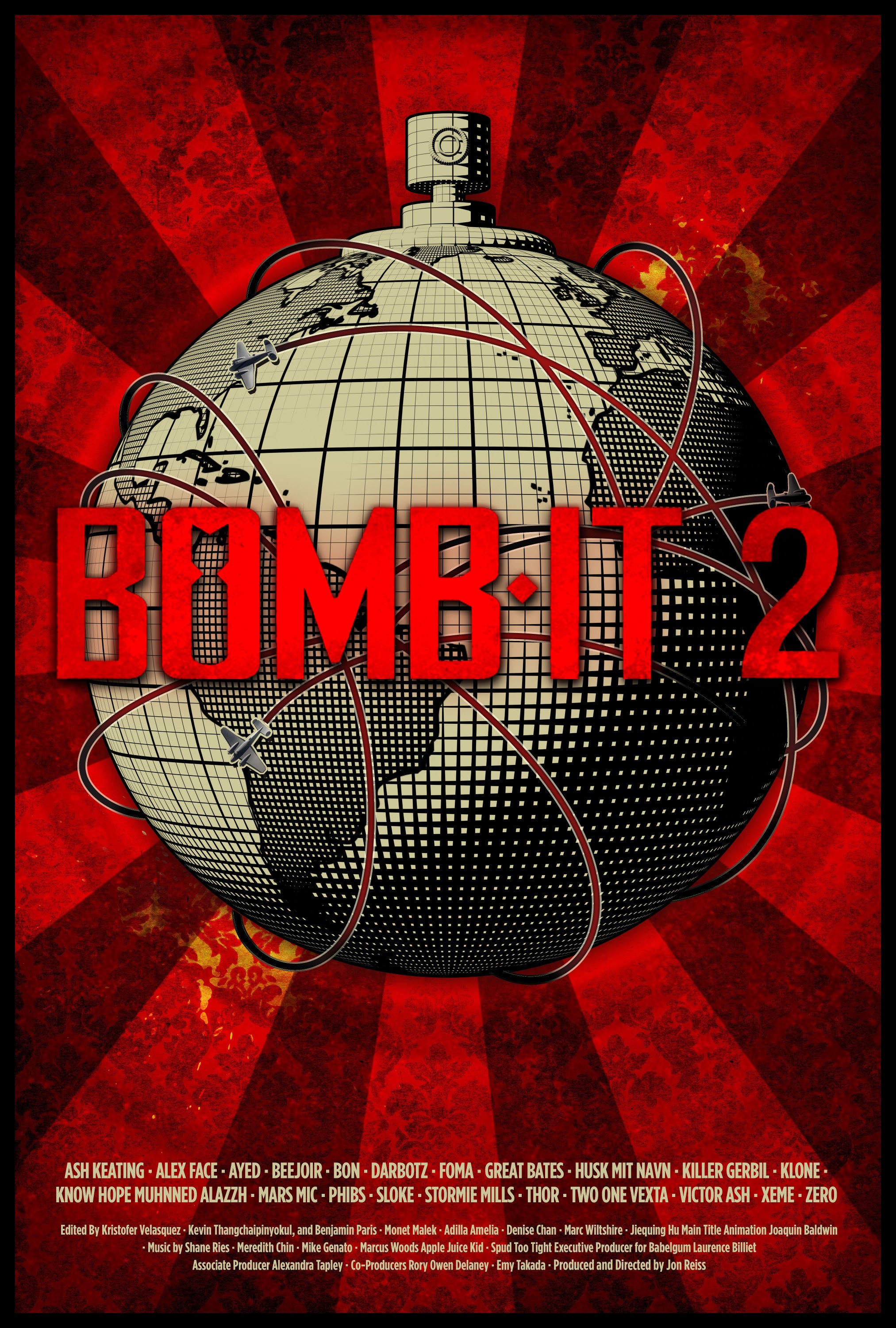 Mega Sized Movie Poster Image for Bomb It 2 