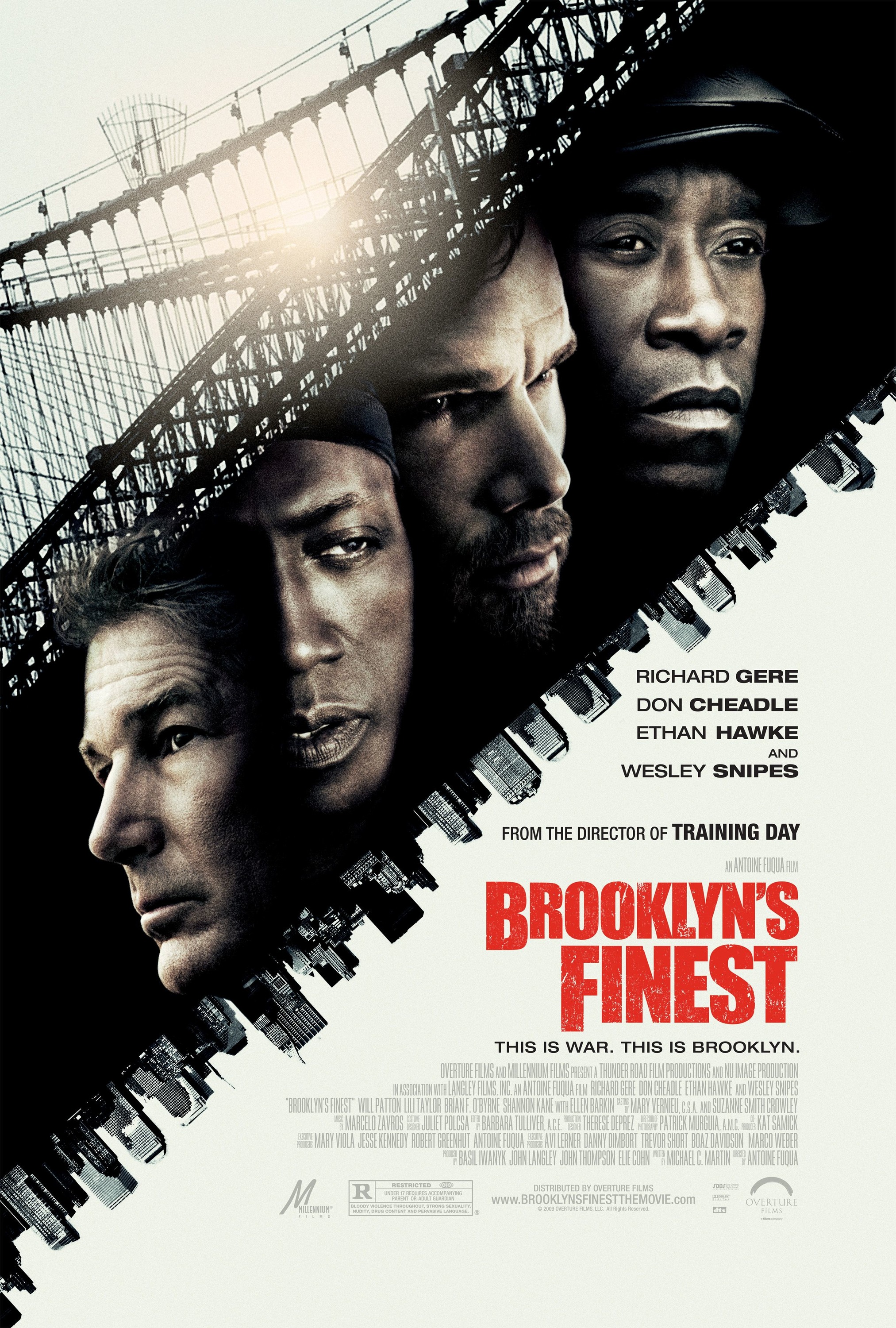Mega Sized Movie Poster Image for Brooklyn's Finest (#1 of 6)