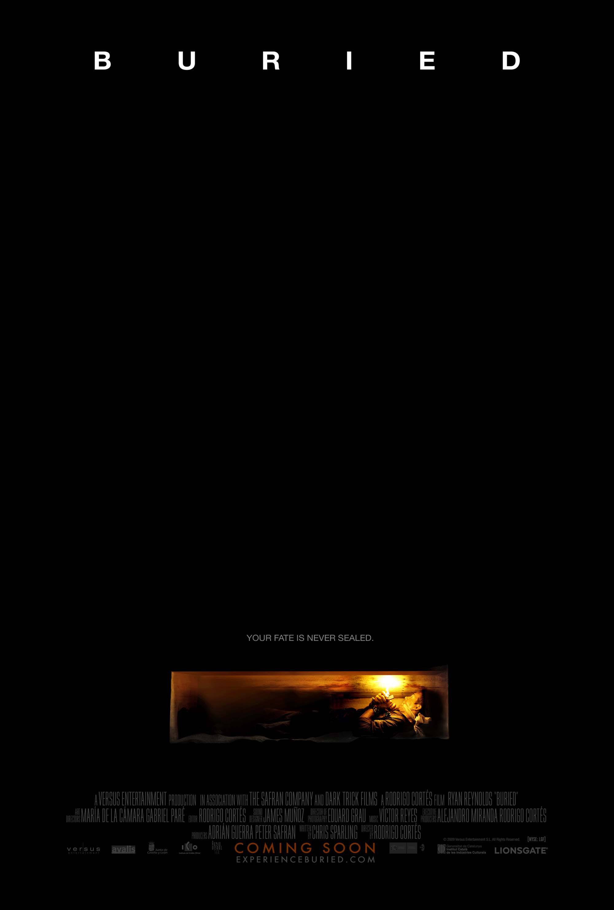 Mega Sized Movie Poster Image for Buried (#4 of 6)