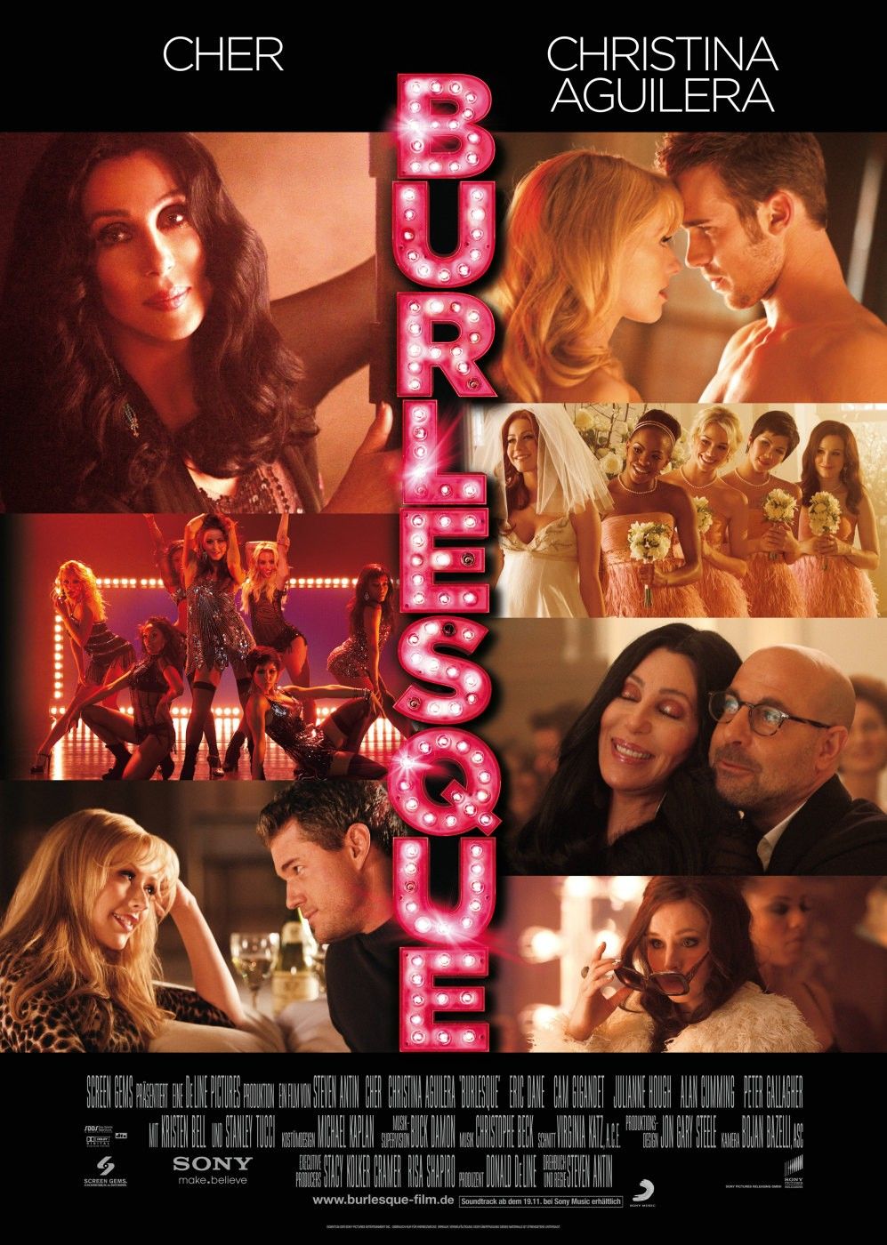 Extra Large Movie Poster Image for Burlesque (#3 of 3)