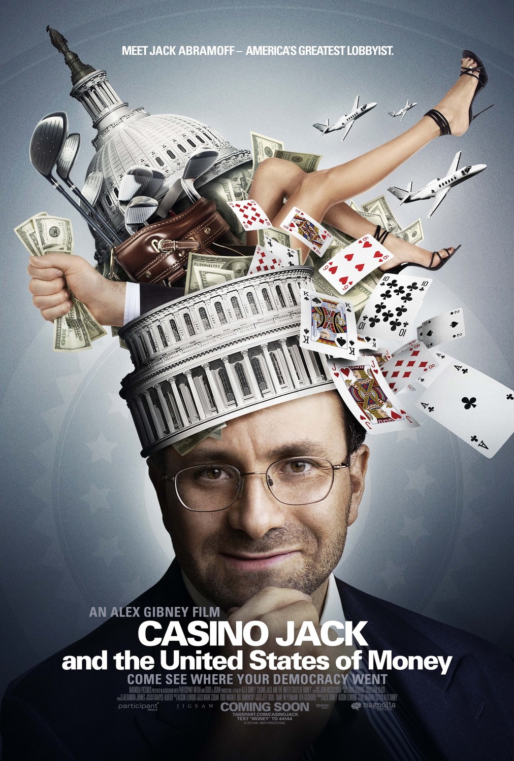 Extra Large Movie Poster Image for Casino Jack and the United States of Money 