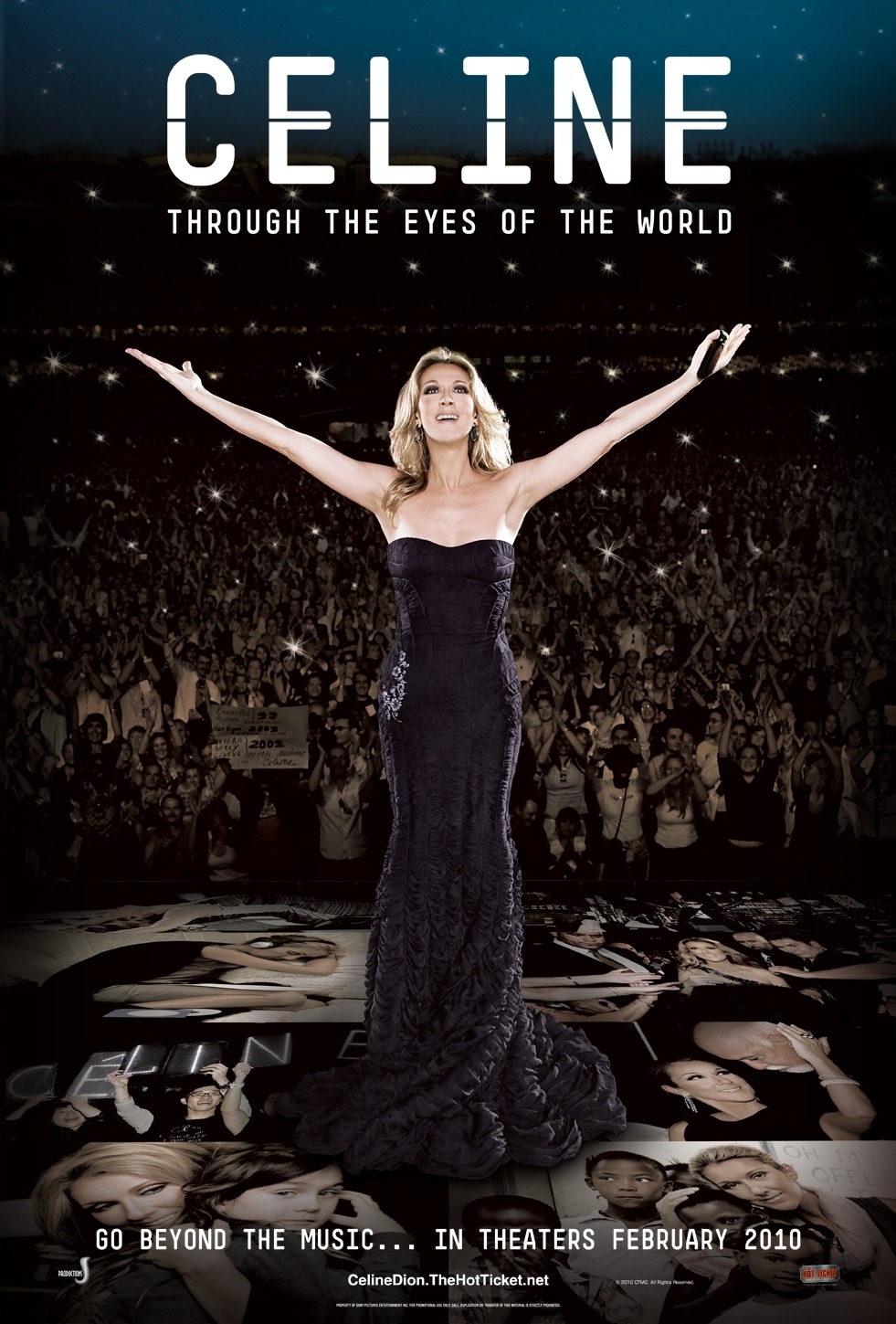 Extra Large Movie Poster Image for Celine: Through the Eyes of the World 