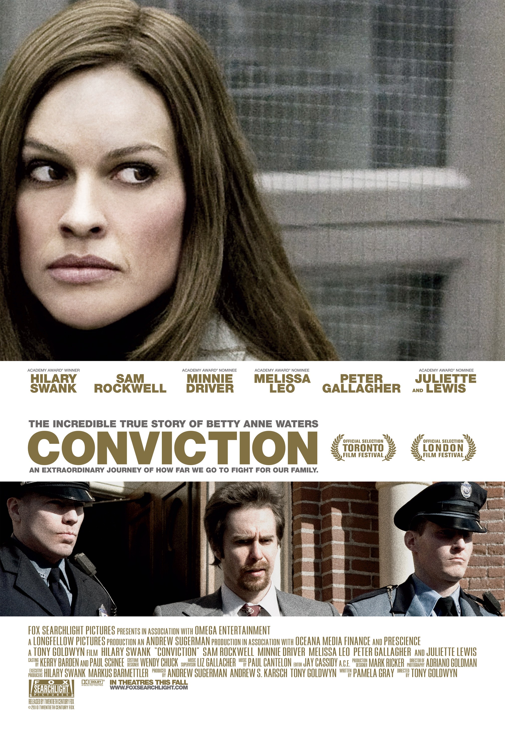 Mega Sized Movie Poster Image for Conviction (#3 of 5)