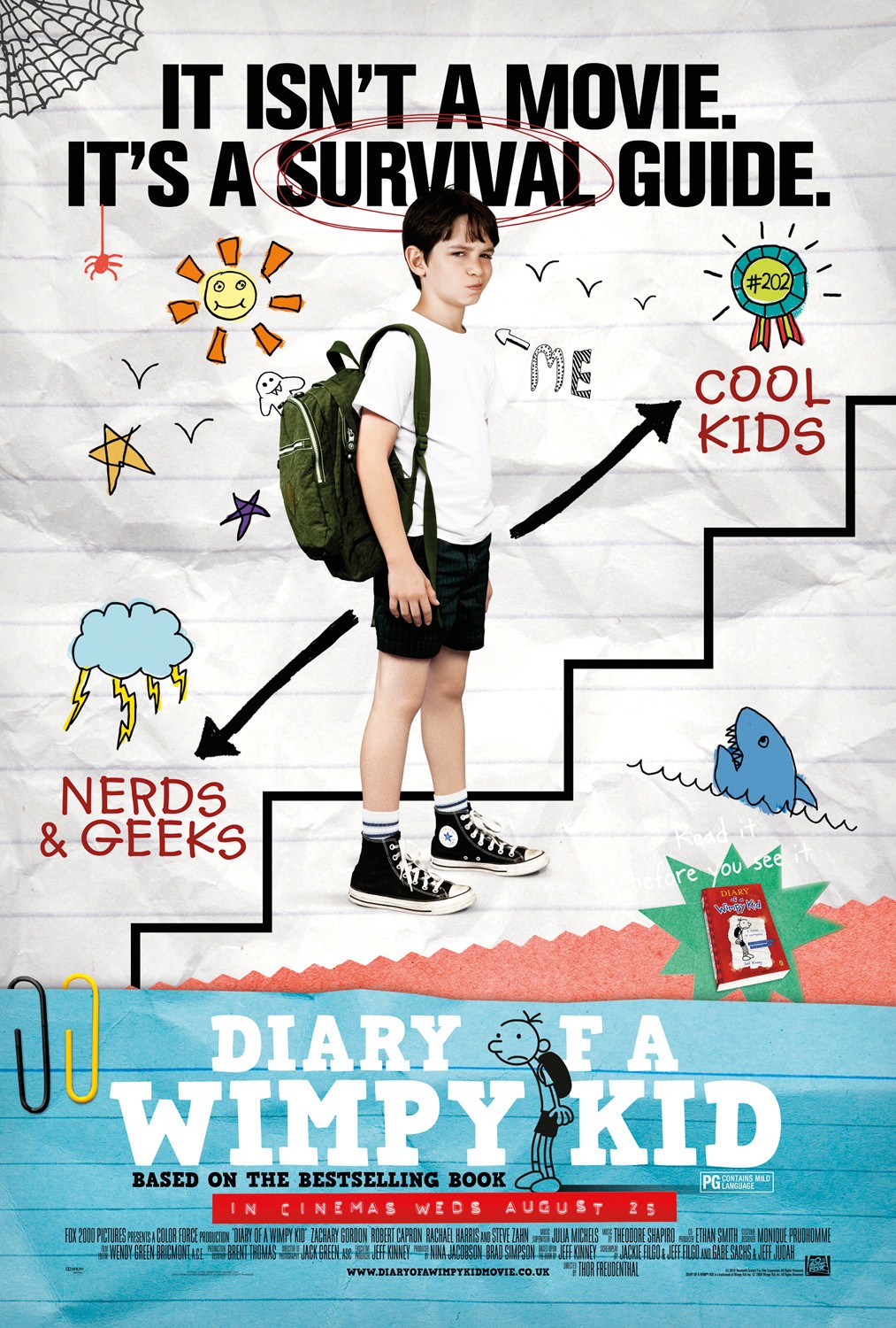 Extra Large Movie Poster Image for Diary of a Wimpy Kid (#8 of 9)