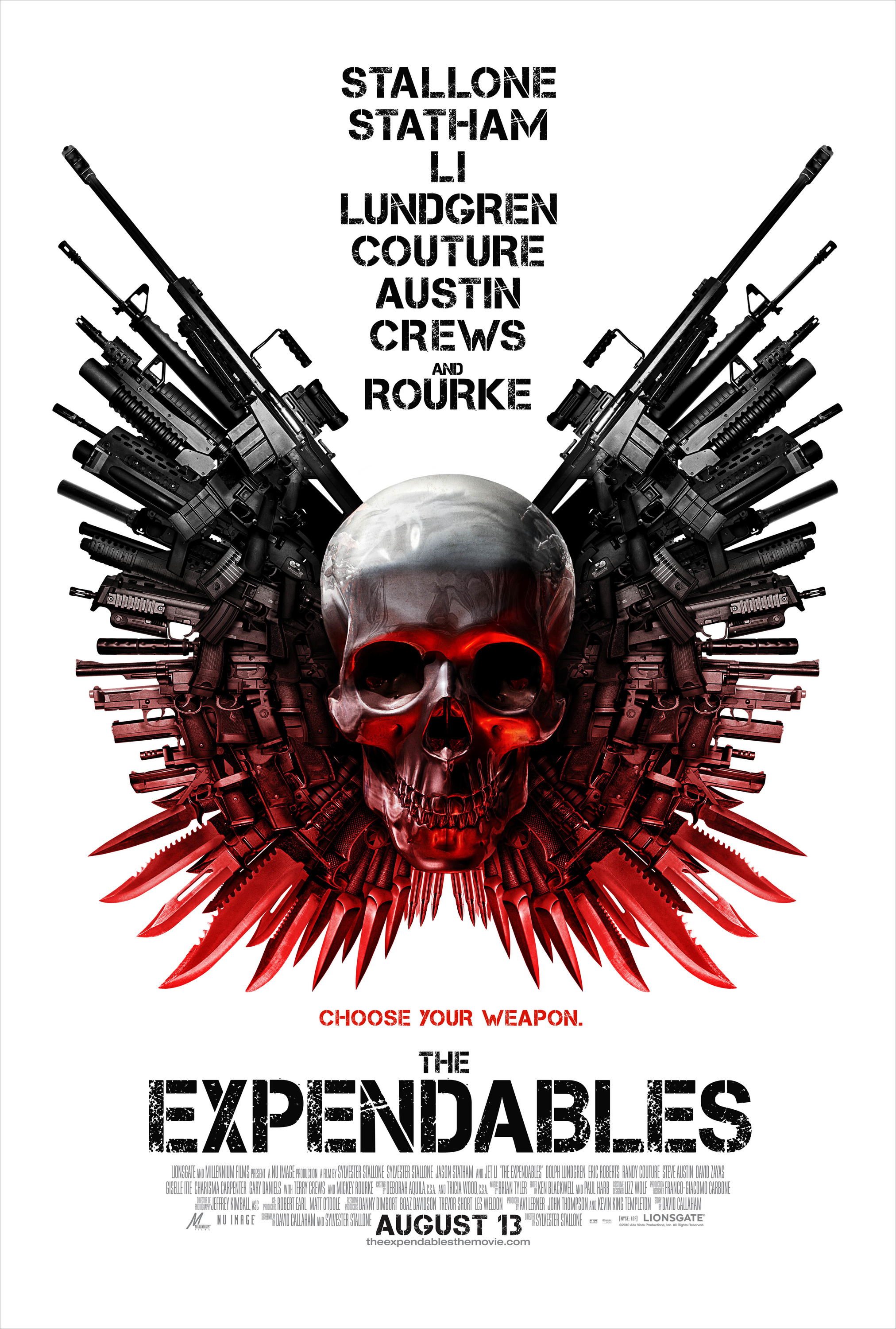 Mega Sized Movie Poster Image for The Expendables (#3 of 22)