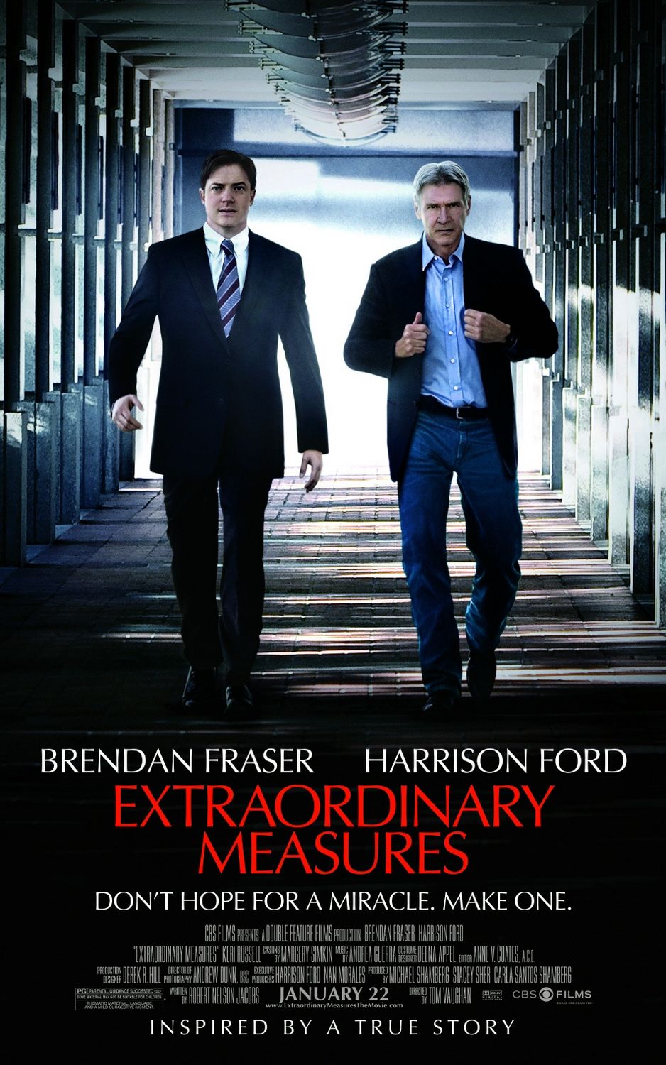 Extra Large Movie Poster Image for Extraordinary Measures (#2 of 2)