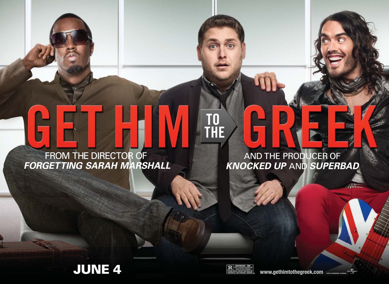 Extra Large Movie Poster Image for Get Him to the Greek (#3 of 3)
