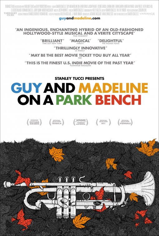 Guy and Madeline on a Park Bench Movie Poster