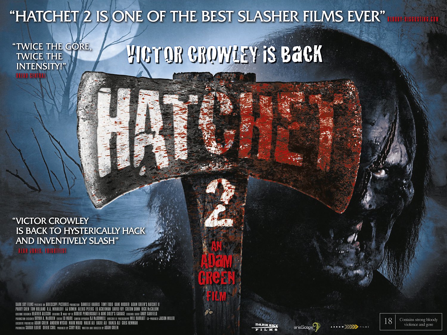 Extra Large Movie Poster Image for Hatchet II (#3 of 3)