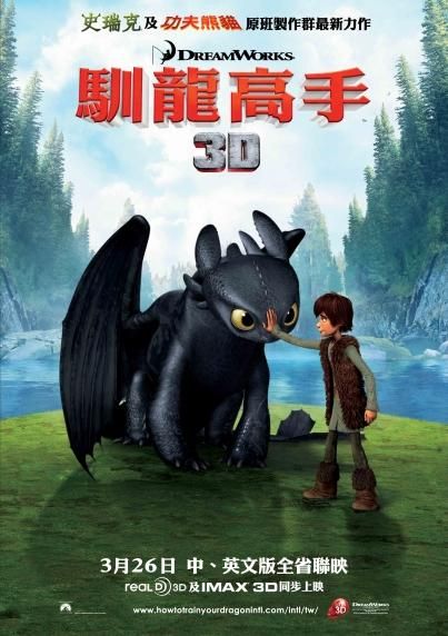 How to Train Your Dragon Movie Poster