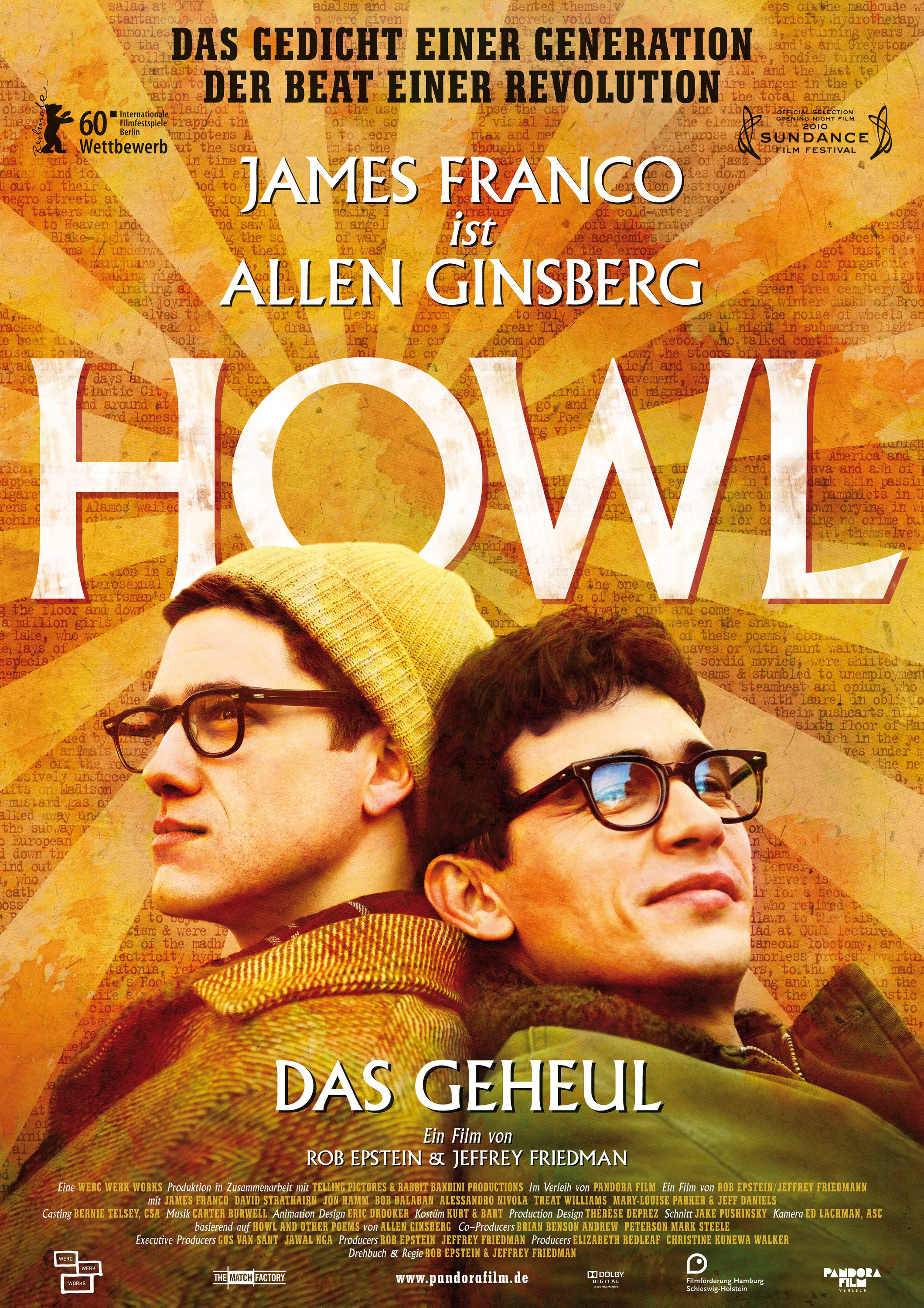 Mega Sized Movie Poster Image for Howl (#2 of 5)