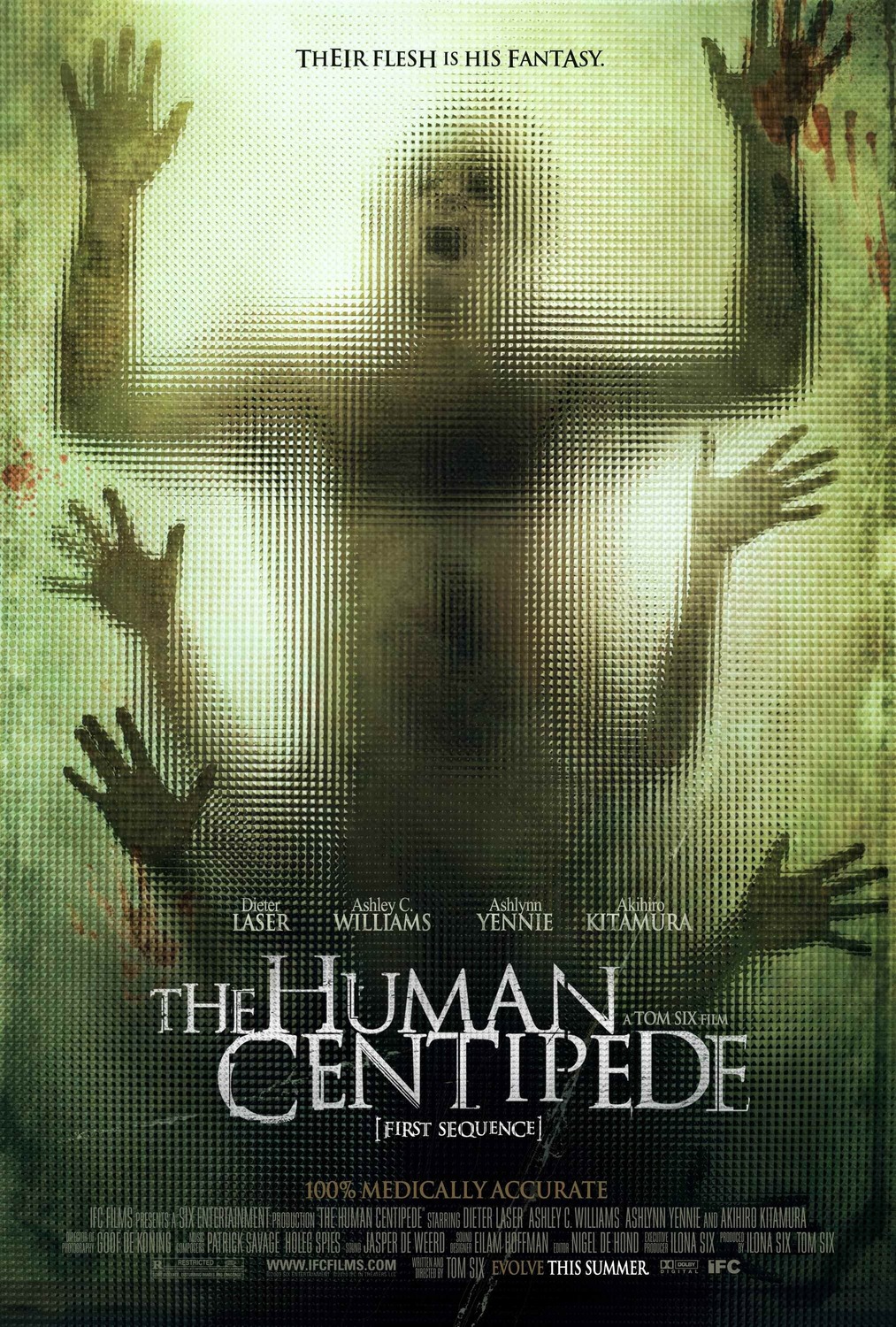 Extra Large Movie Poster Image for The Human Centipede (First Sequence) 