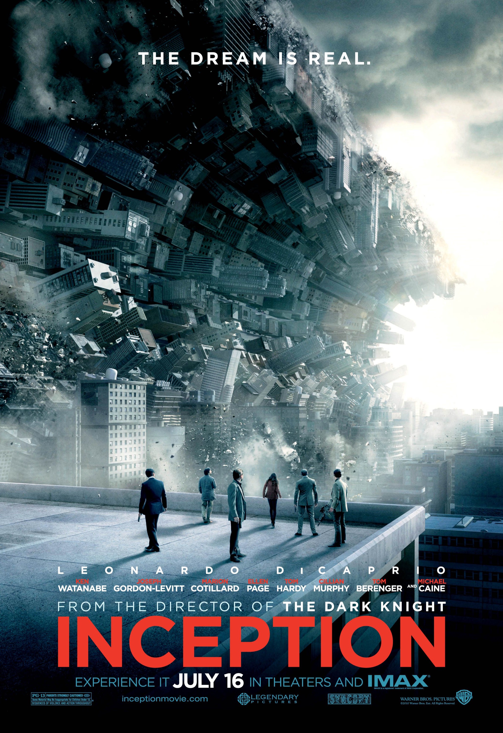 Mega Sized Movie Poster Image for Inception (#12 of 15)