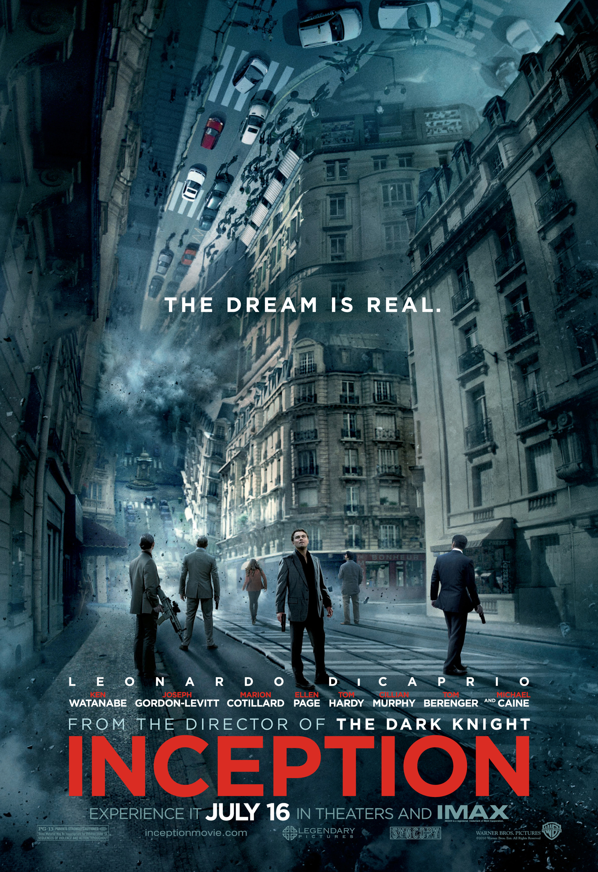 Mega Sized Movie Poster Image for Inception (#14 of 15)