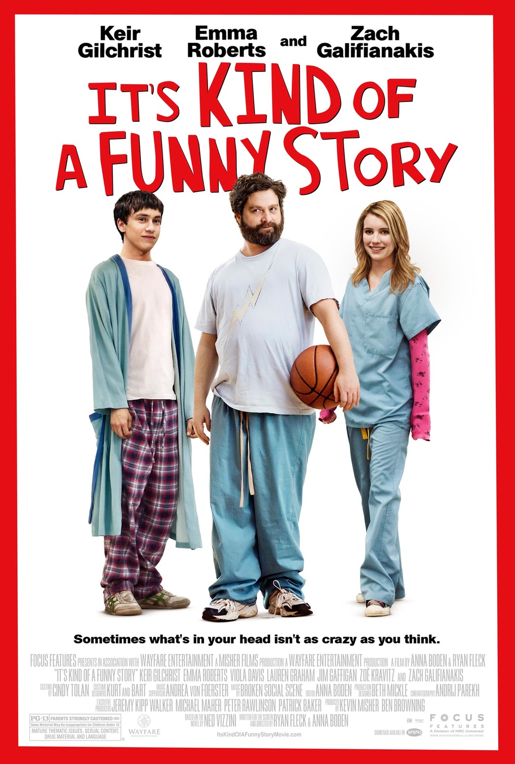 Extra Large Movie Poster Image for It's Kind of a Funny Story (#1 of 2)
