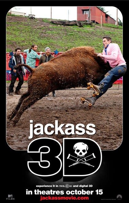 Jackass 3-D Movie Poster