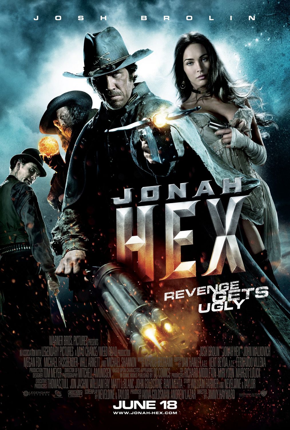 Extra Large Movie Poster Image for Jonah Hex (#2 of 6)