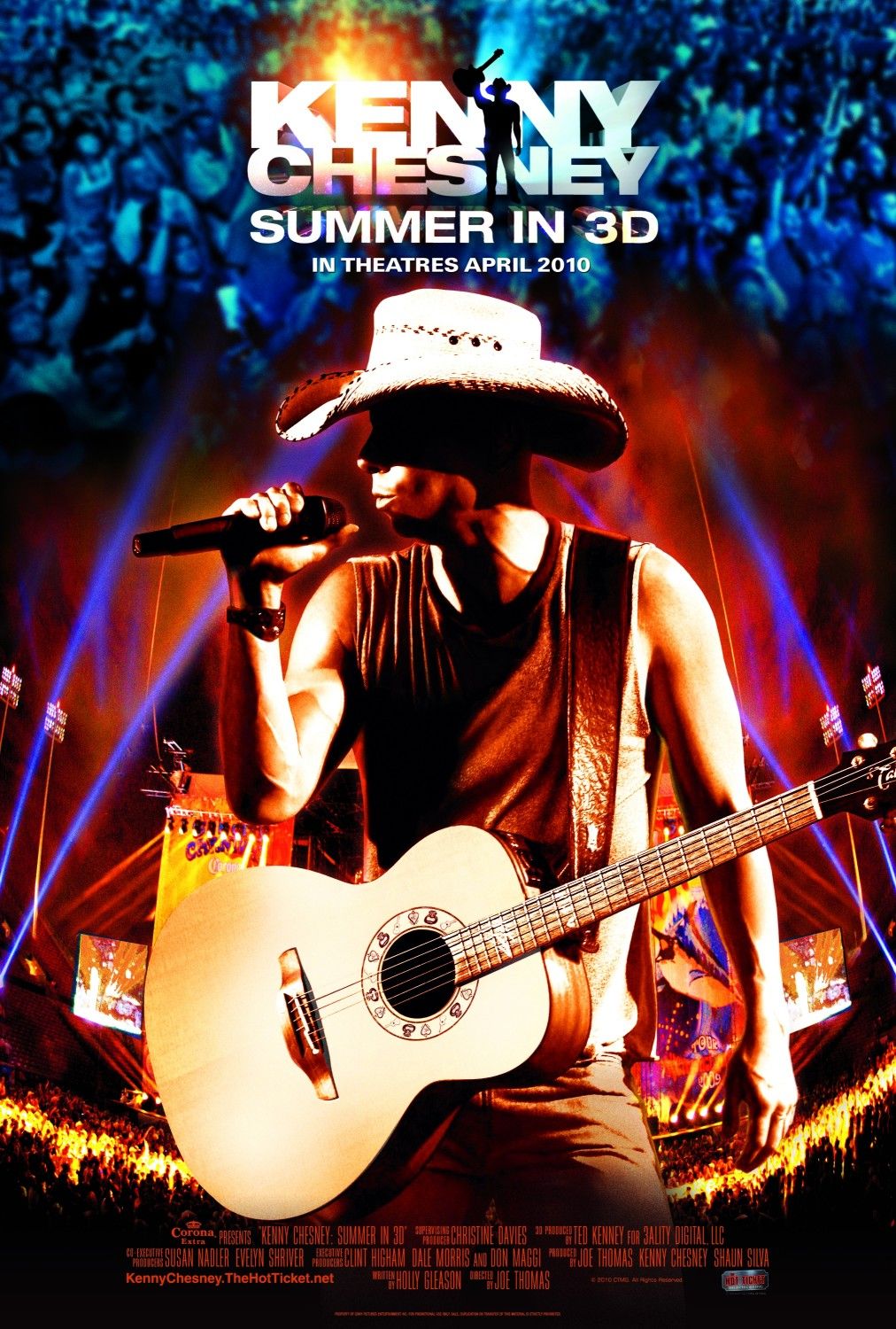 Extra Large Movie Poster Image for Kenny Chesney: Summer in 3D 