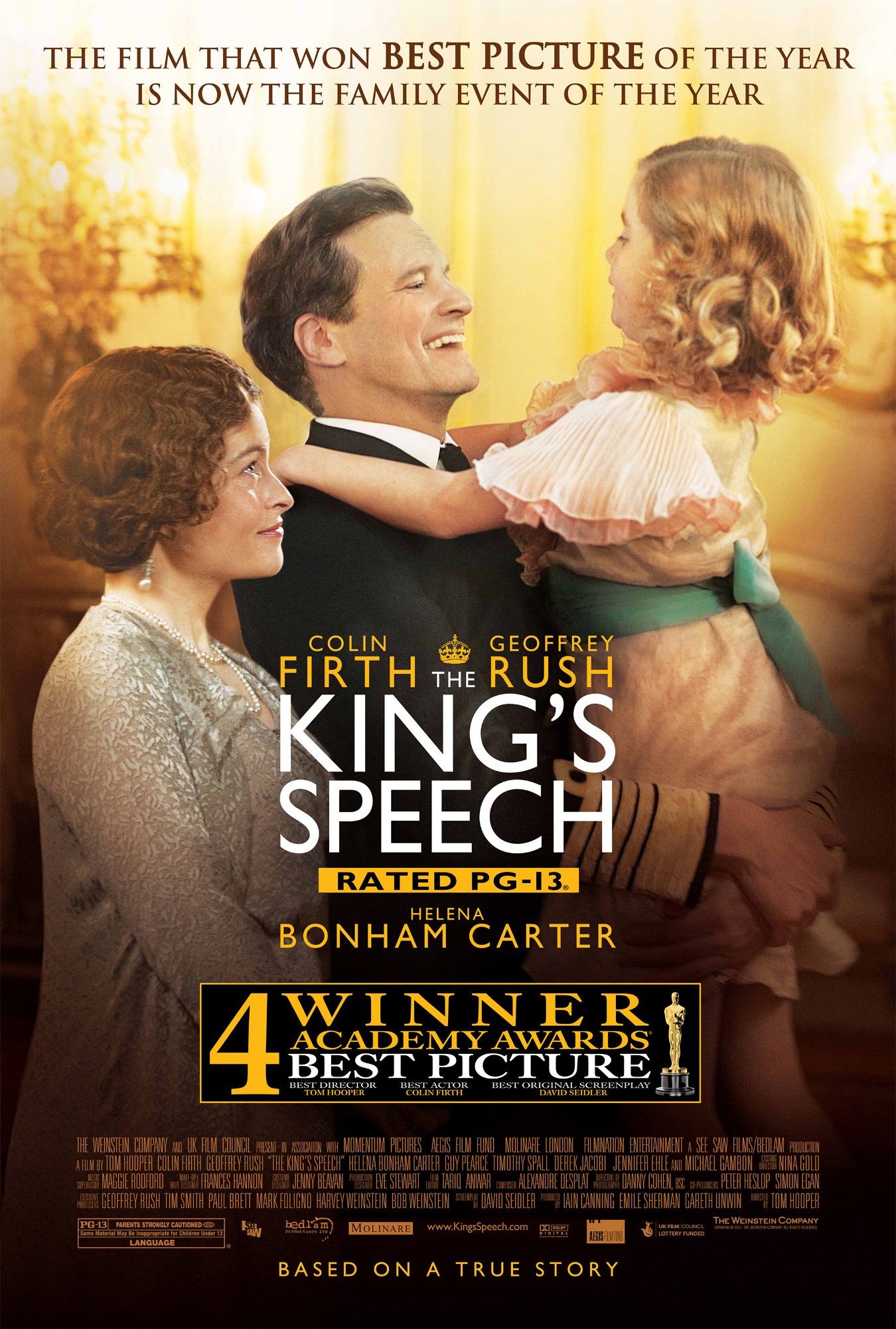 Mega Sized Movie Poster Image for The King's Speech (#11 of 13)