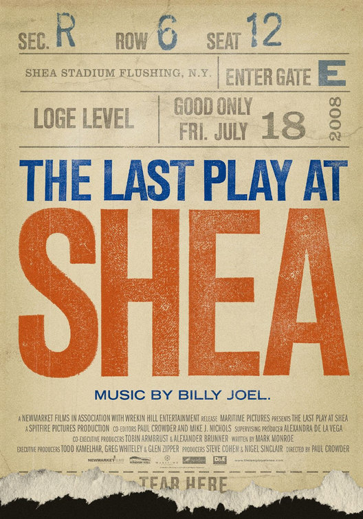 The Last Play at Shea Movie Poster