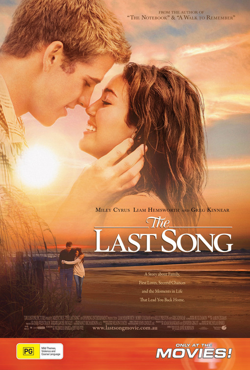 The Last Song Movie Poster #2 - Internet Movie Poster Awards Gallery