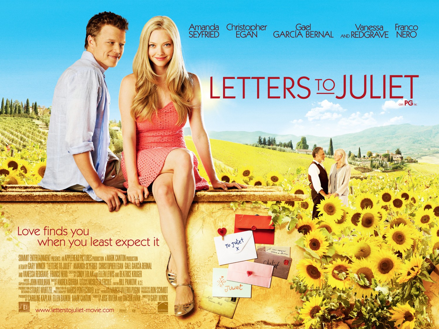 Extra Large Movie Poster Image for Letters to Juliet (#3 of 3)