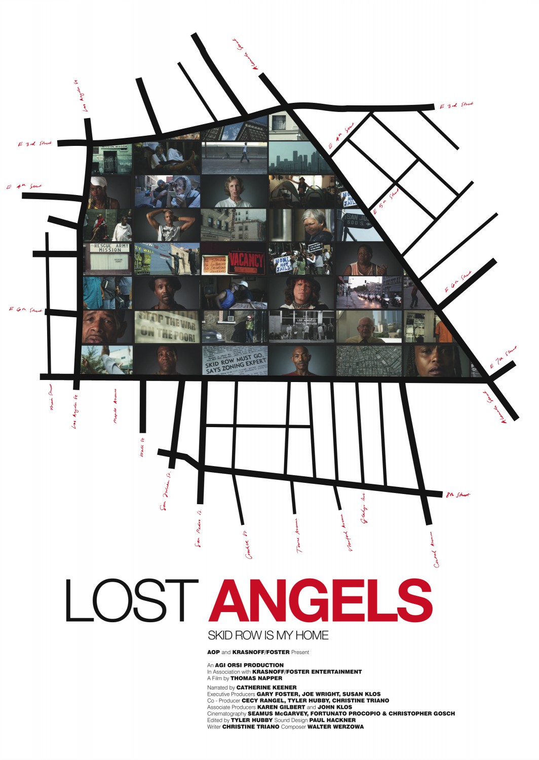 Extra Large Movie Poster Image for Lost Angels: Skid Row Is My Home 