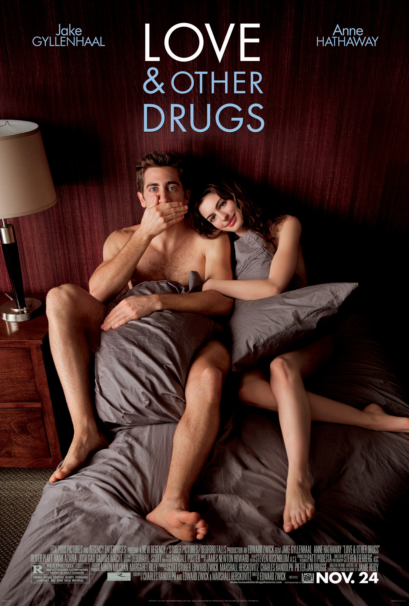 Mega Sized Movie Poster Image for Love and Other Drugs (#1 of 2)