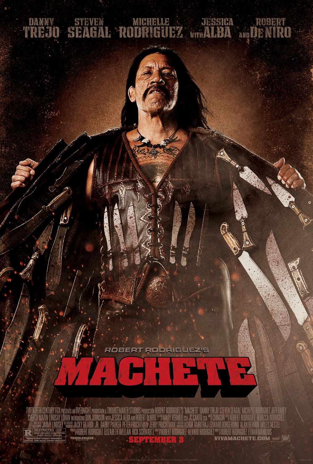 Extra Large Movie Poster Image for Machete (#6 of 13)