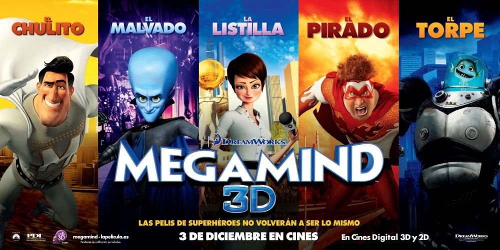 Extra Large Movie Poster Image for Megamind (#16 of 19)