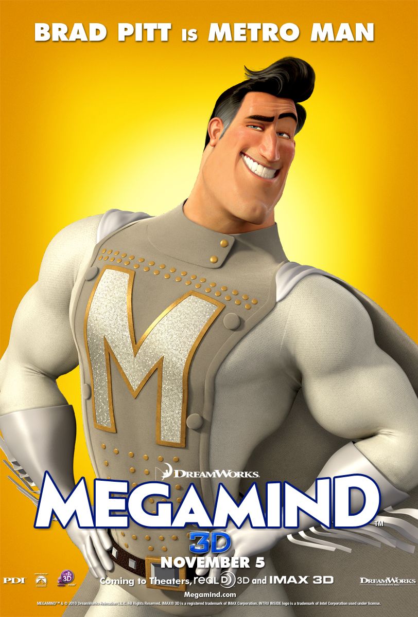 Extra Large Movie Poster Image for Megamind (#5 of 19)