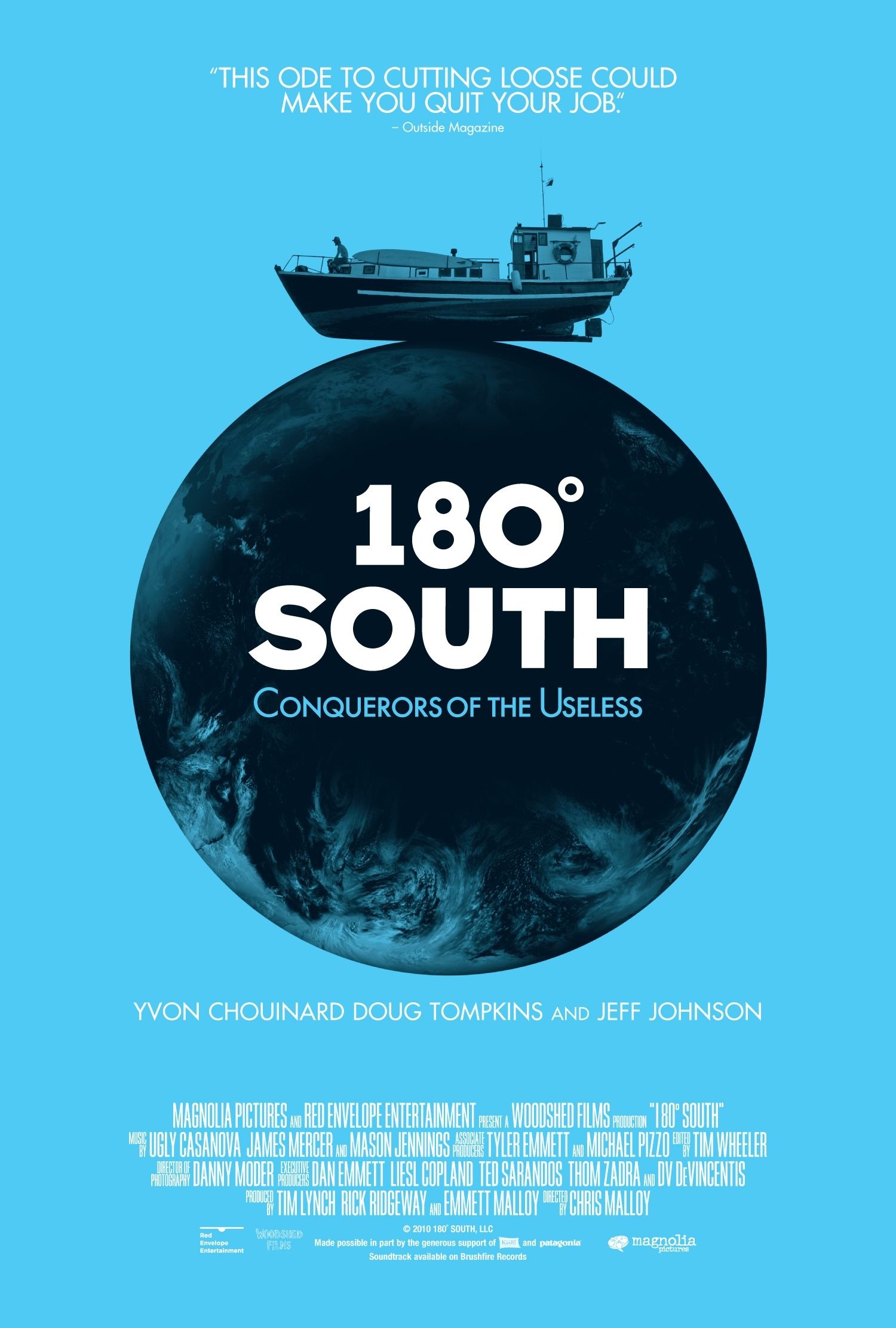 Mega Sized Movie Poster Image for 180° South (#1 of 2)