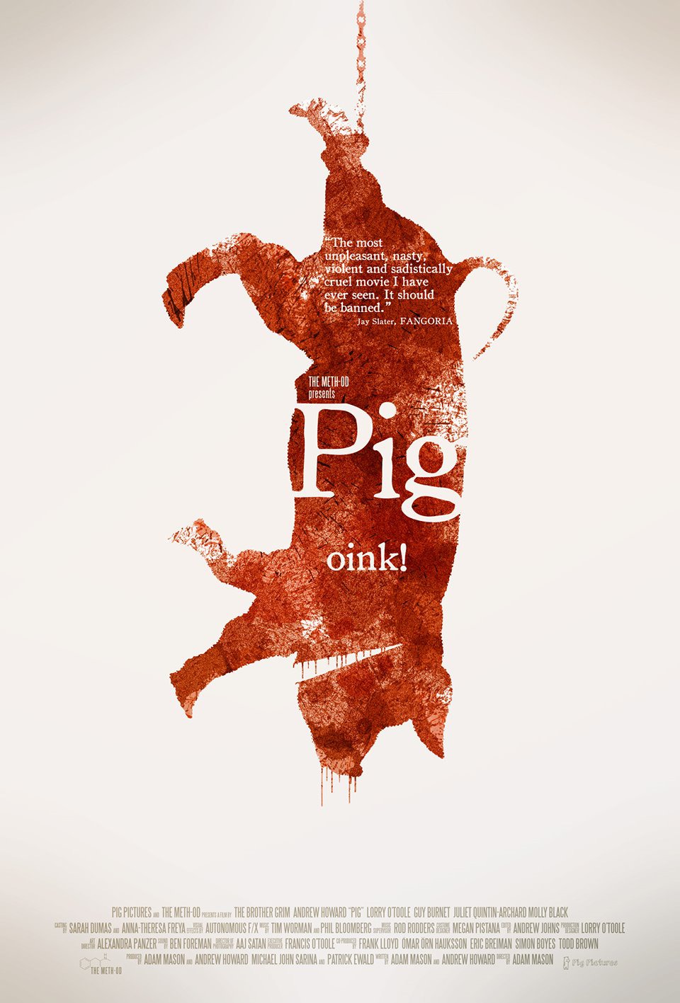 Extra Large Movie Poster Image for Pig 