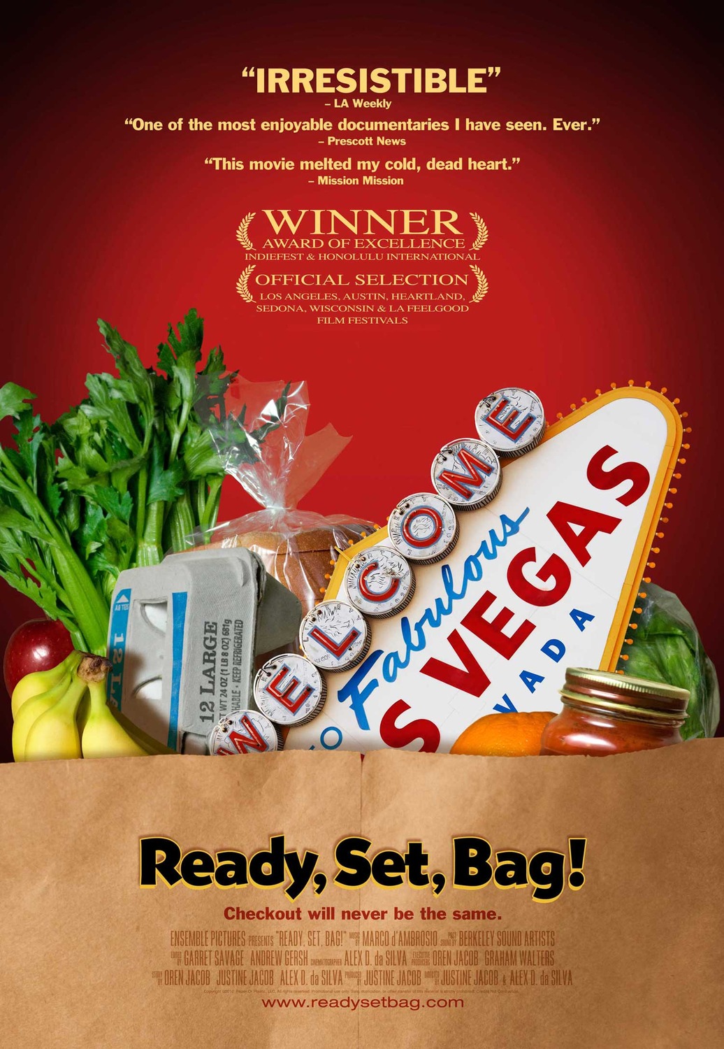 Extra Large Movie Poster Image for Ready, Set, Bag! 