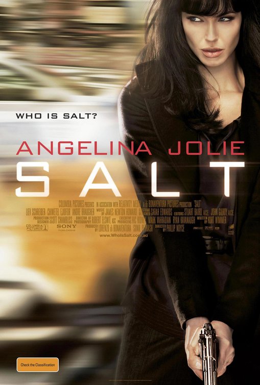 Salt Movie Poster (#2 of 8) - IMP Awards