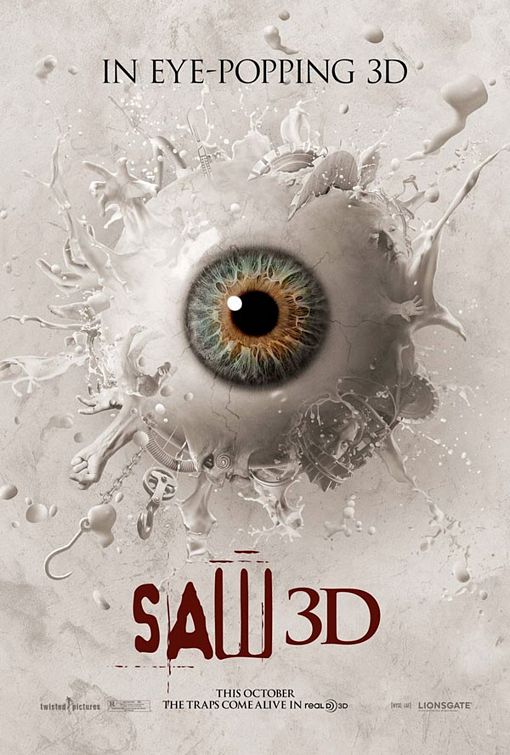 Saw 3D Movie Poster