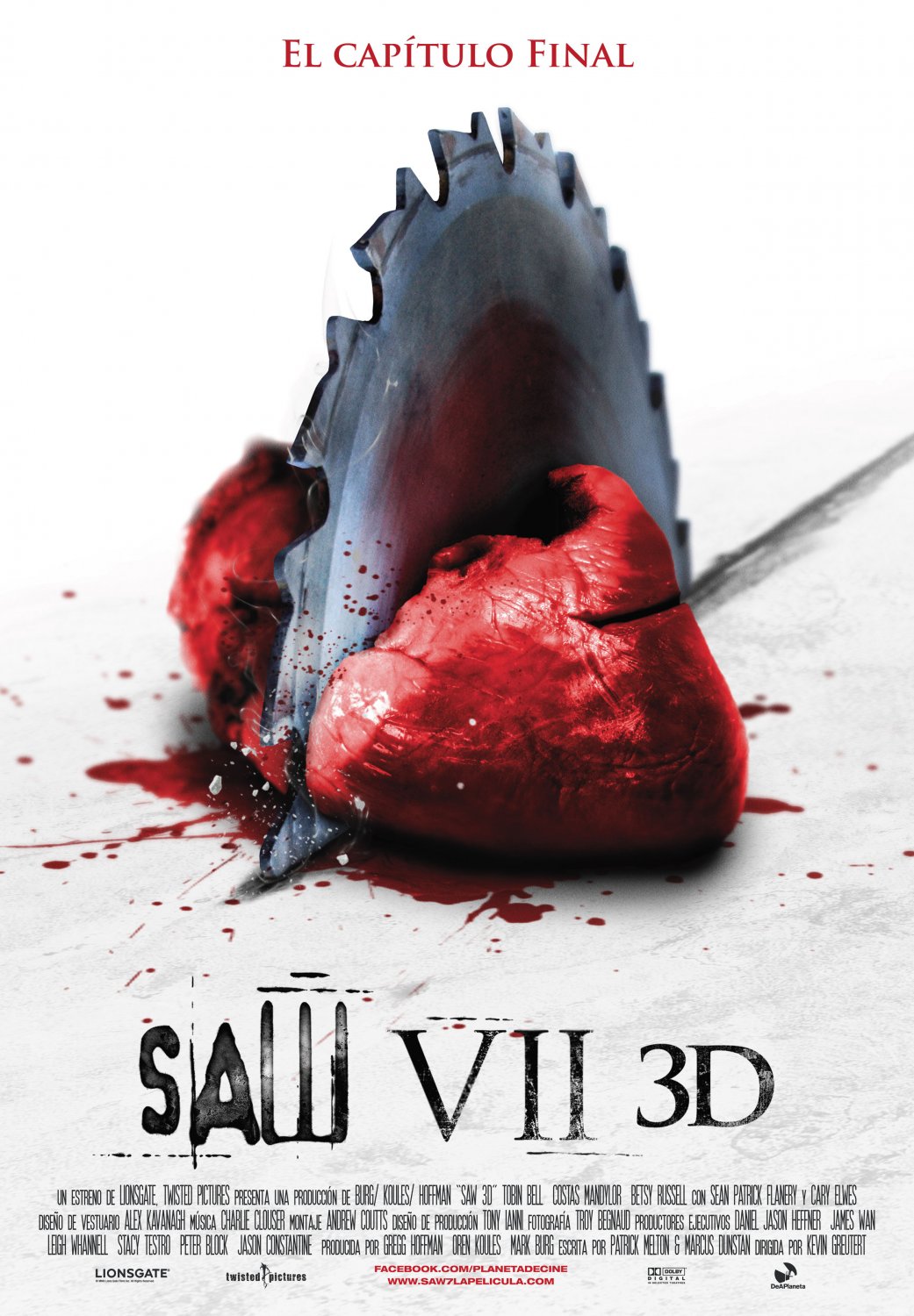 Extra Large Movie Poster Image for Saw 3D (#10 of 10)