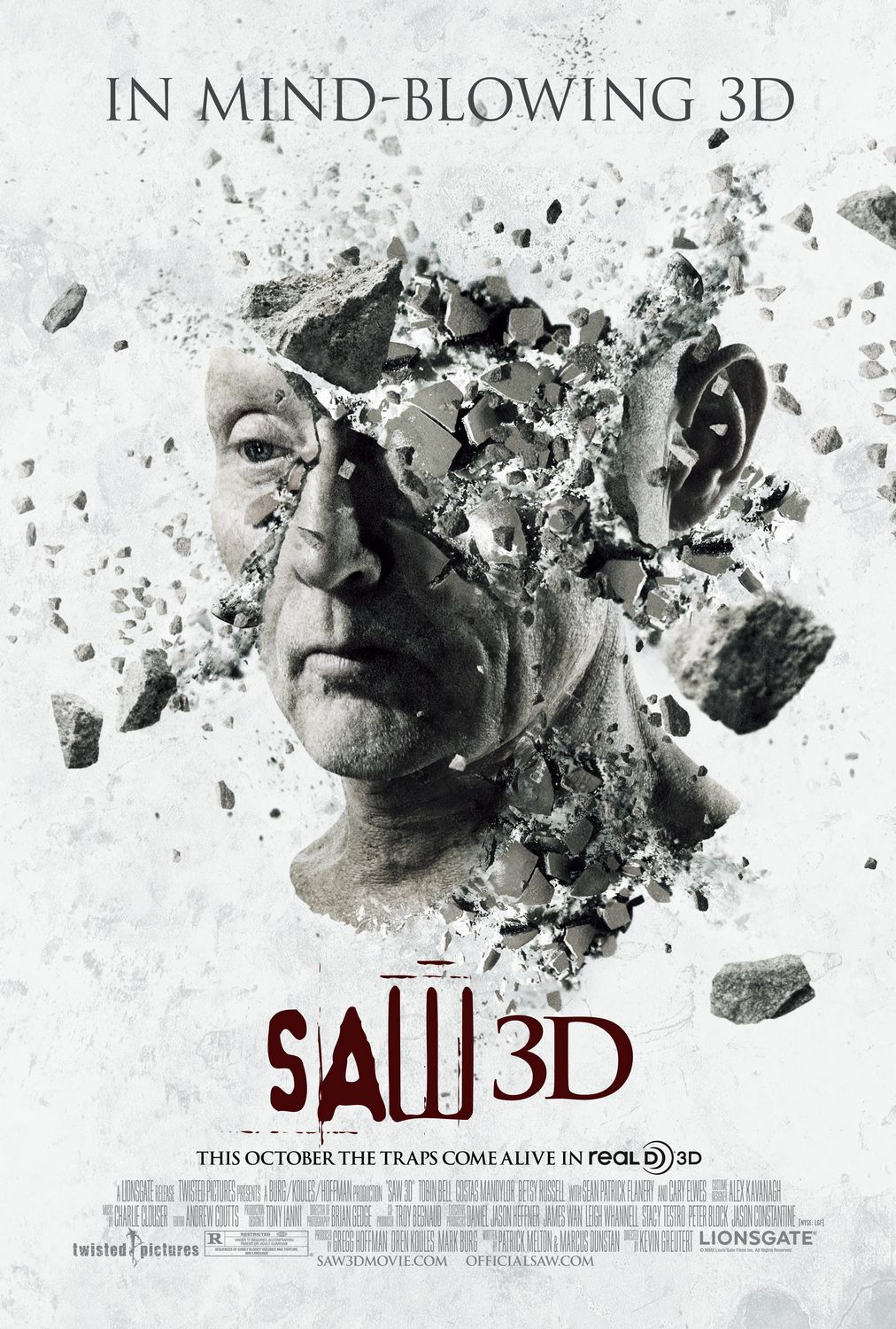 Extra Large Movie Poster Image for Saw 3D (#2 of 10)